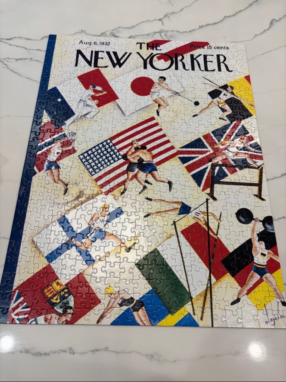 The New Yorker puzzle- Summer Olympics  1932